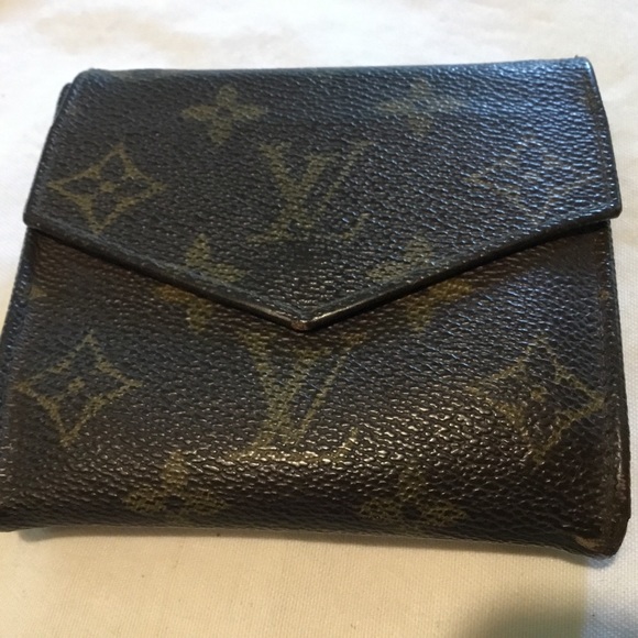 Sold Louis Vuitton Bifold Wallet & coin pocket Brown, made in France, date code - Picture 3 of 16